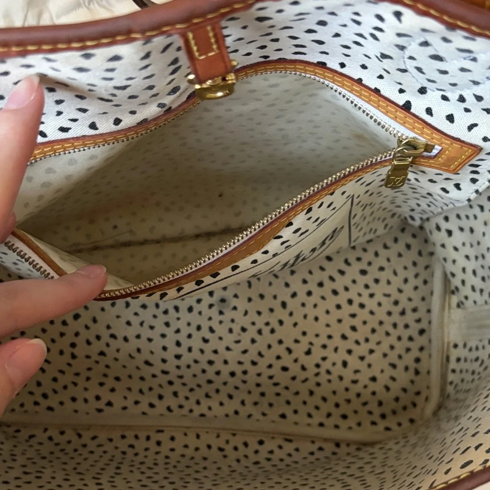 Louis Vuitton Yayoi Kusama Limited Neverfull Waves Dot Brown White Monogram Tote - Picture 12 of 17